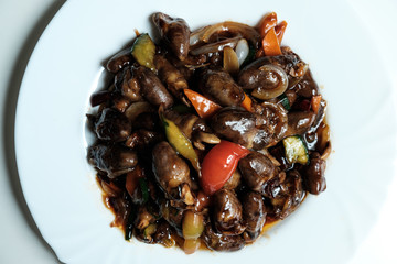 food for a Chinese restaurant