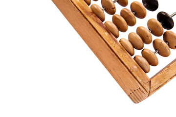 Old retro abacus