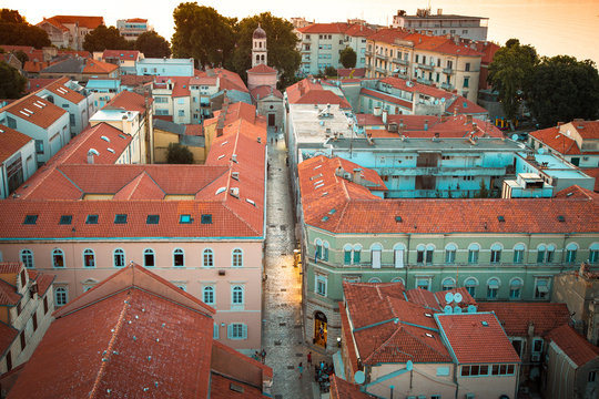 Stadtansicht Zadar von oben 