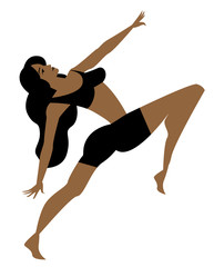 fitness dance woman