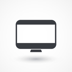 Computer monitor icon