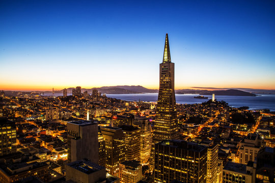 San Francisco Skyline - Powered by Adobe