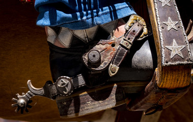 Boot in spurs