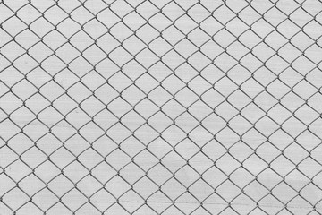 cage metal wire wall in the jail