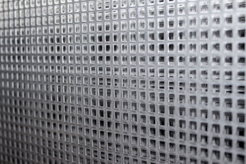 Perforated metal plate steel sheets with grid pattern with abstract grid pattern for industrial...