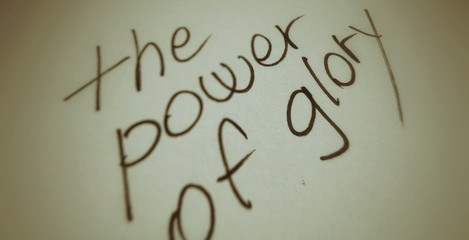  Quote quote written with ballpoint pen on old paper