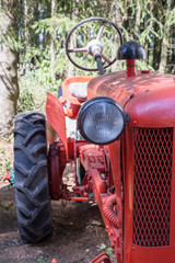 Alter Trecker / Traktor, Oldtimer © Britta Kromand
