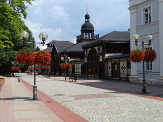 Szczawno-Zdrój, hala spacerowa
