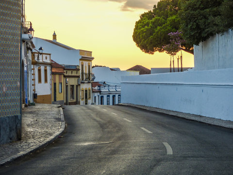 Castro Marim. Village of Algarve in Portugal next to Spain