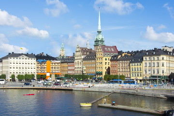 Old town (Gamla Stan) skyline, Stockholm, Sweden