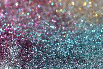 Colorful background with bokeh. 