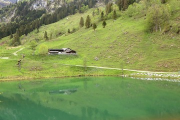 Grossglockner High Alpine Road (Grossglockner Hochalpenstrasse) mountain landscape, Austria