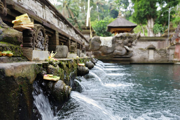 Naklejka premium Hindu Temple Pura Tirta Empul. Bali, Indonesia.