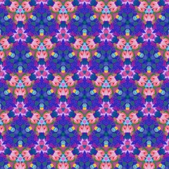 Fototapeta na wymiar Abstract symmetric decor pattern. Design background pattern. Kaleidoscopic ornate. Graphic elegant art.