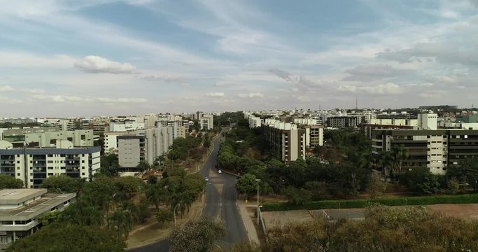 Vista &aacute;erea das quadras da Asa Norte, Bras&iacute;lia
