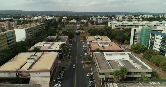 Vista &aacute;erea das quadras da Asa Norte, Bras&iacute;lia