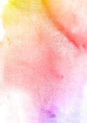 Fototapeta premium Colorful watercolor paint background.