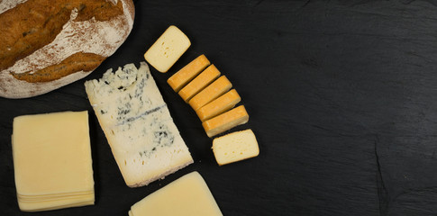Cheeseboard with Cheese Mix
