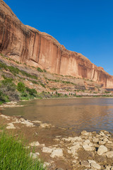 Scenic Colorado River Landscape Moab Utah