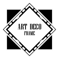 Fototapeta premium Art Deco Frame