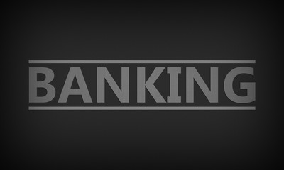 Fototapeta premium Banking