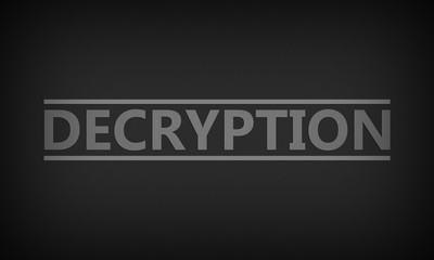 Decryption