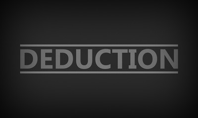 Deduction