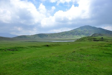 阿蘇草千里の情景