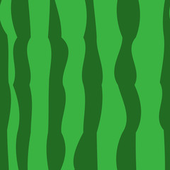 Watermelon realistic texture,seamless pattern background. Green watermelon striped background of summer. Vector illustration.