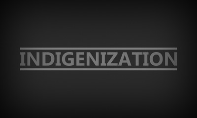 Indigenization