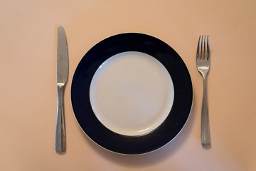 plate and silverware