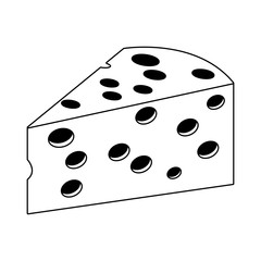 Cheese dairy food vector illustration graphic design