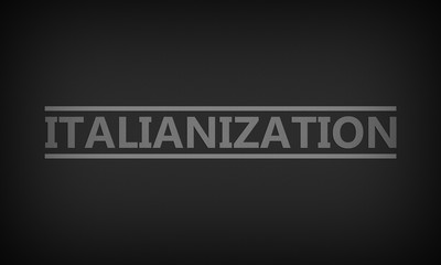 Italianization