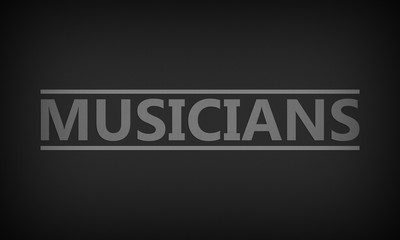 Fototapeta premium Musicians