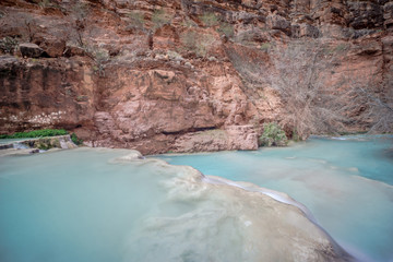 Breathtaking views of Havasu Falls and its surrounding areas