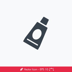 Toothpaste Icon / Vector