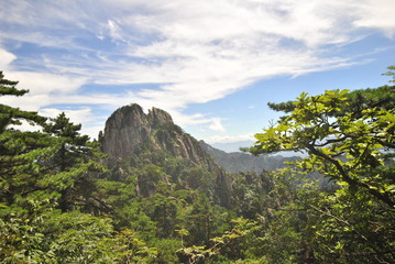 The Yellow Mountain in China