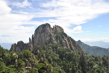 Naklejka premium The Yellow Mountain in China