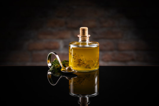 Olive oil with thyme