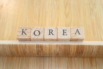 Wooden Text Block of Korea