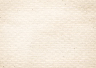 Canvas texture background of cotton burlap natural fabric cloth in old aged beige brown sepia for...