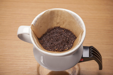 hand drip coffee 