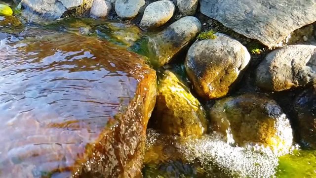 Small water canal in Upplands V&auml;sby, Sweden,,shoot on Samsung s8.