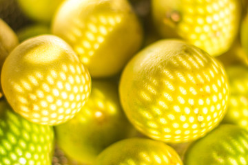 Love yellow lemons in bucket