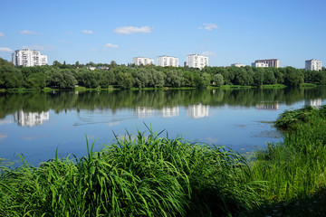 Fototapeta na wymiar Moscow River