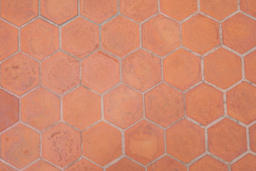 Pattern of  brick floor for background