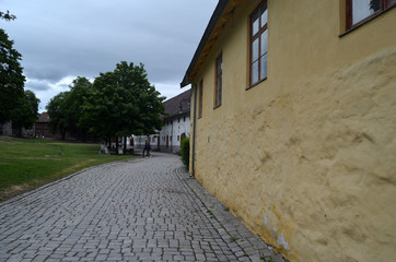 Akershus Fortress is a medieval fortress that was built to protect Oslo
