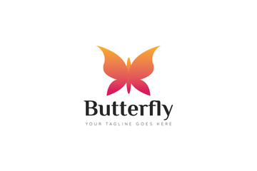 butterfly logo and icon Vector design Template. Vector Illustrator Eps.10
