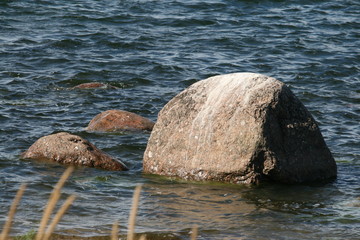 Findling in der Ostsee