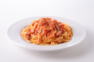 トマトソースのパスタ　パスタ　イタリアン